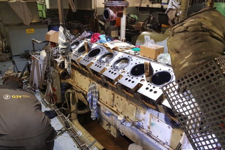 Complete revisie Cummins KTA50Complete revisie Cummins KTA50