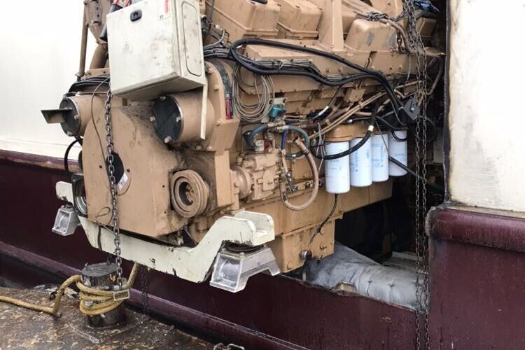 Hermotorisering 2x Caterpillar 3508