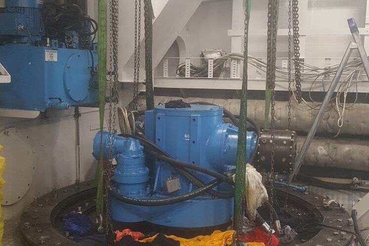 Hermotorisering 2x Caterpillar 3508